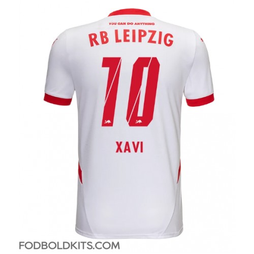 RB Leipzig Xavi Simons #10 Hjemmebanetrøje 2024-25 Kortærmet